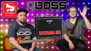 BOSS KATANA 50  boss ktn50   новый самурайский гитарный комбик [upl. by Henke]