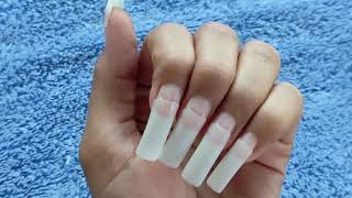 Uñas POSTIZAS en casa 💗 SUPER NATURALES ¡SIN ACRILICO NI LAMPARA 😍CURSO GRATIS [upl. by Avrenim735]