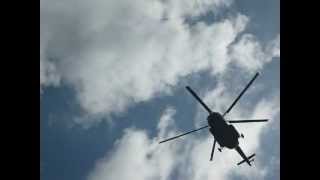 Mi17 Helicopter flies over my head at Wariyapola [upl. by Navert422]