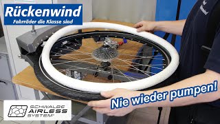 Schwalbe Airless System  Nie wieder pumpen [upl. by Enirehtahc]