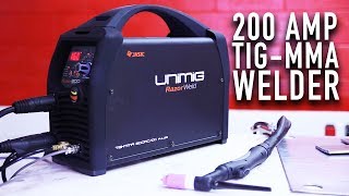 UniMig Razor 200amp ACDC TIGMMA Welder [upl. by Adnohsal]