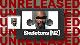 LEAK Kanye West  Skeletons V2 feat Travis Scott The Weeknd amp Pharrell Williams [upl. by Harrak]