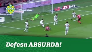 Nossa OLHA a defesa ABSURDA que Buffon fez pelo PSG [upl. by Ahsuatan]