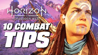 Horizon Forbidden West  10 Combat Tips You Need To Know [upl. by Leizar608]