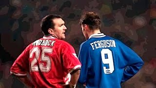 Neil Ruddock tackle on Duncan Ferguson [upl. by Aidyn]