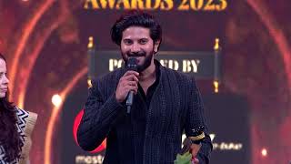 Dulquer Salmaan wins Best Actor in Negative Role Award at DPIFF chup dulquersalmaan kingofkotha [upl. by Ludovika218]