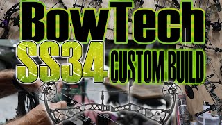 BOWTECH SS34 Compound Bow  Custom Build [upl. by Ahsiened]