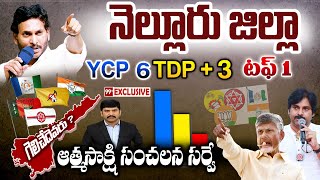 Who wins in Nellore  Atmasakshi Election Survey in AP 2024 AP Elections 2024 [upl. by Kcirdnekel892]