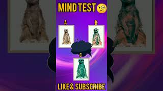 mind test🧐 focus test [upl. by Annauqal]