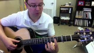 Gone Gone Gone by Phillips Phillips Guitar lesson [upl. by Kermit2]