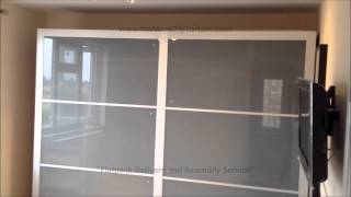 IKEA Pax Lyngdal Sliding Door Wardrobes [upl. by Cyrill691]