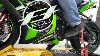 ZX10R 2016 FTecu Blipper [upl. by Einnaffit]