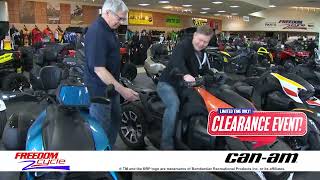 Can Am Ryker Clearance Sale  Freedom Cycle Concord NH [upl. by Dougherty]