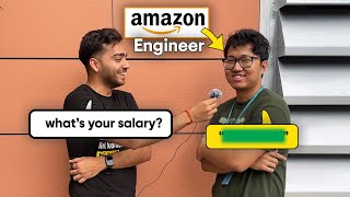 Asking Amazon Engineers How To Get Hired and Their Salaries WorkLife Balance [upl. by Neeluqcaj733]