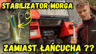 Stabilizator jest lepszy od łańcucha  Montuje stabilizatory MORGA🥇z amortyzacja do ursusa c360 [upl. by Ahseina]