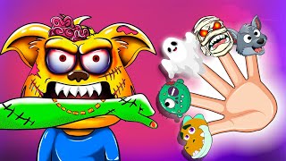 Monster Finger Family  Boo Boo Wolf  Nursery Rhymes amp Kids Songs [upl. by Evelunn847]