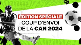 ⚽️ Coup denvoi de la CAN 2024 en Côte dIvoire Coupe dAfrique des nations de football [upl. by Lobiv991]