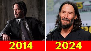 How Cast changes TV Movie John Wick2014 Then and Now [upl. by Urba]