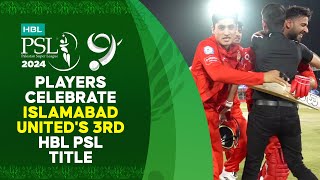 Islamabad United’s Winning Moments [upl. by Llyrad]