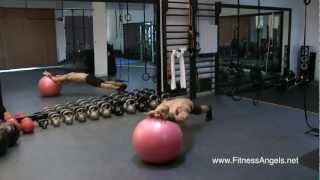 Top 10 Swiss Ball Exercises Build Strong CoreampFull Body Strength [upl. by Karlik]