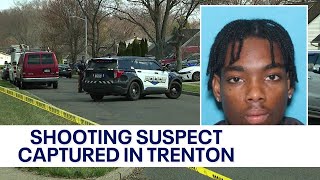 Falls Township shooting suspect captured on Trenton street [upl. by Analrahc]