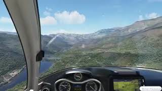 Landing at Muzaffarabad Airport Fly Pakistan [upl. by Regnij]