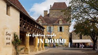 Domme France  A Travel Guide of the Stunning Medieval Bastide Town in the Dordogne Valley 4K [upl. by Malinin]