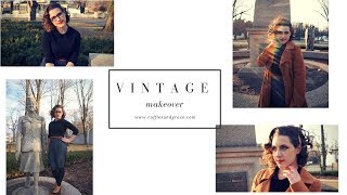 Vintage Makeover  40s  50s style [upl. by Kired]