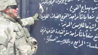 Arabic Translator المترجم العربي Poking fun at US Army soldier in Baghdad Iraq [upl. by Acinimod958]