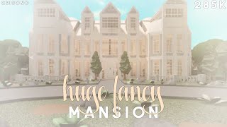 Bloxburg  Huge Fancy Mansion Build [upl. by Fredella]