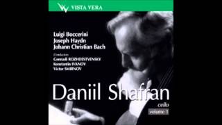 Concerto cello No 9 in B flat Major G 482  Daniil Shafran [upl. by Tam]