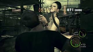 Resident Evil 5 Mercenaries United PA  Excella amp Sheva FT No Ice 959k [upl. by Guenevere]