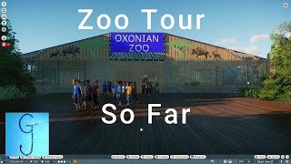 Planet Zoo Oxonian Zoo Tour so far franchise episode 9 [upl. by Warfeld34]