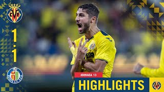 HIGHLIGHTS  VILLARREAL 11 GETAFE  LALIGA [upl. by Alemahs]