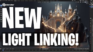 Blender  Light Linking Feature Finally Here [upl. by Ydorb123]