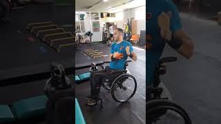 19🔴HIIT para LESIÓN MEDULAR👉CARDIO en silla de ruedas paraplejia y tetraplejia [upl. by Ahdar]