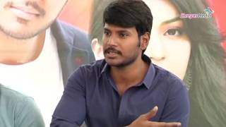 Sandeep Kishan Speech at New Movie Opening  Mehrene Kaur  Shreyas Media [upl. by Reifinnej]