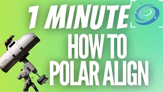 Polar Alignment in NINA WITHOUT Polaris Beginners Astrophotography Tutorial [upl. by Colson]