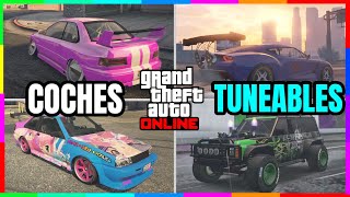 Top 7 Mejores COCHES que DEBES TUNEAR en GTA 5 Online Autos Más Tuneables GTA V [upl. by Zorine]