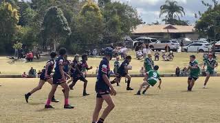 U14 Div 2 Hornets Vs Narangba 1st half [upl. by Yttak]