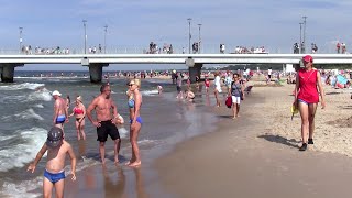 Kołobrzeg plaża 13072022 [upl. by Elonore]