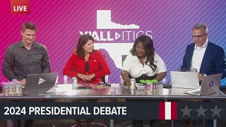 2024 presidential debate  Postdebate reactions to TrumpHarris performances Part 2 [upl. by Aicirtel]