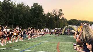 WHRHS Football Watchung Hills Runs Over North Hunterdon in Home Opener and Future Warriors Night [upl. by Aneroc]