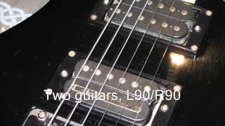 Dimarzio DSonic Position Comparison Metal [upl. by Sherman567]