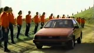 1985 Toyota Corolla Sport Liftback Commercial [upl. by Gomar]