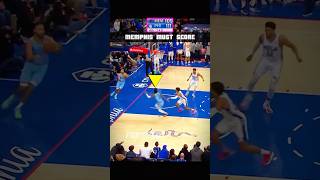 PART 1  Grizzlies vs 76ers Thrilling Ending 🍿 nba shorts [upl. by Acisej]