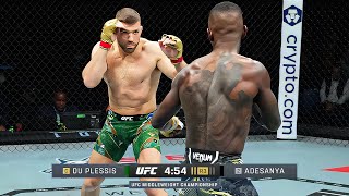 Israel Adesanya vs Dricus Du Plessis  FULL FIGHT RECAP [upl. by Jessi67]