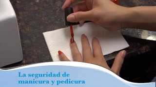 La seguridad de manicura y pedicura [upl. by Doble]