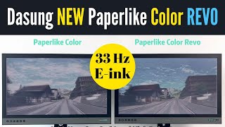 Dasung releases NEW Paperlike Color REVO  September 2024 [upl. by Kanter326]