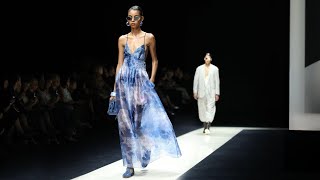 Emporio Armani  SpringSummer 2025  Milan Fashion Week [upl. by Docia]